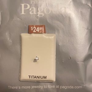 *Brand New* Titanium 19g stud